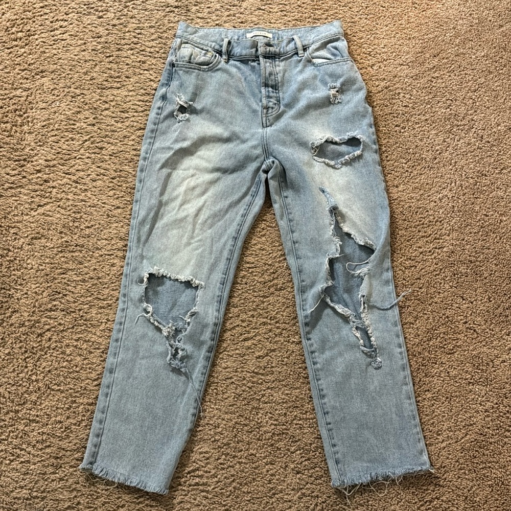Pacsun Jeans. Size 28 High Rise straight fit. Button fly.
